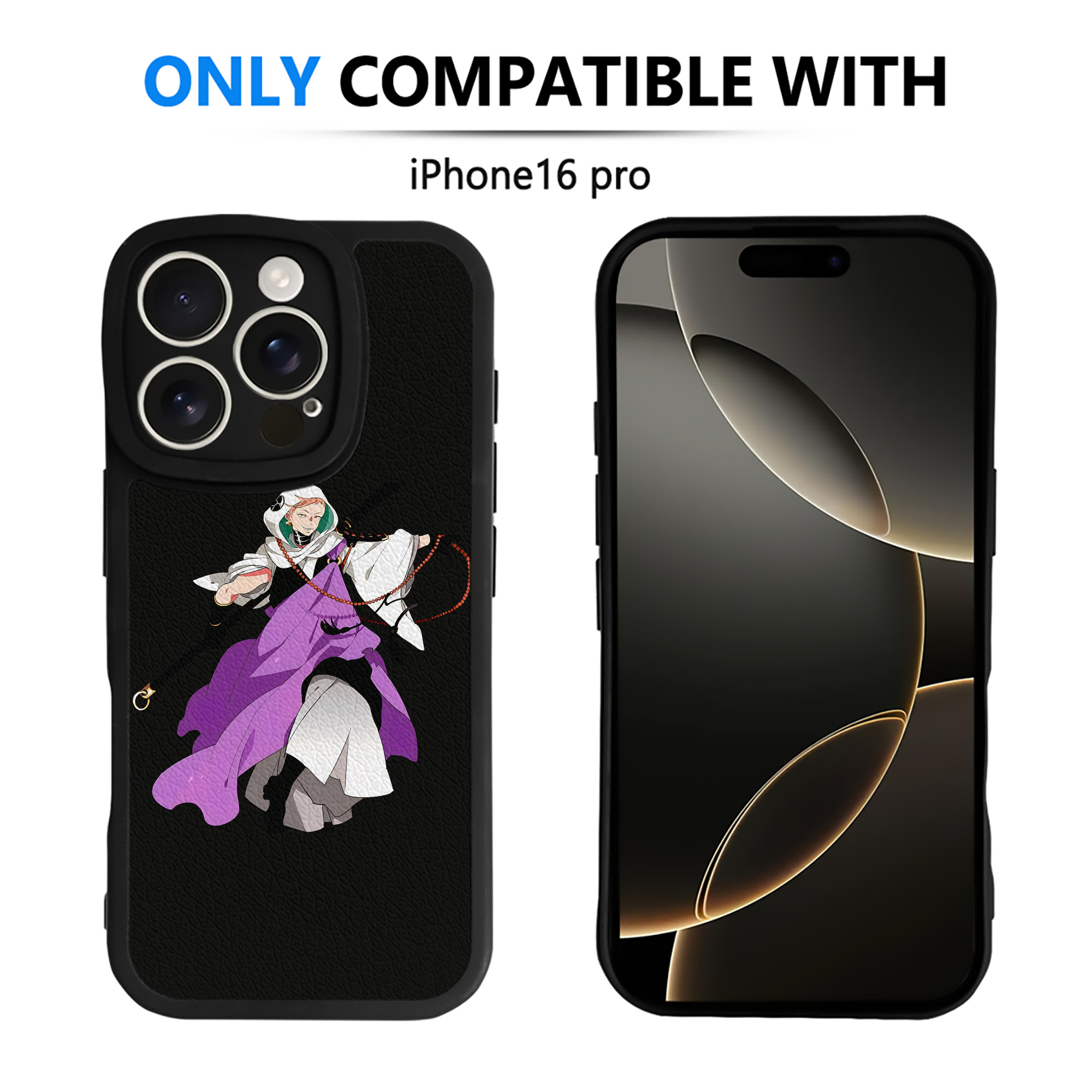 （画像用） 刀剣乱舞 Touken Ranbu 【iPhone 16シリーズ対応】シリコンスマホケース（レザー調） 材質：シリコン